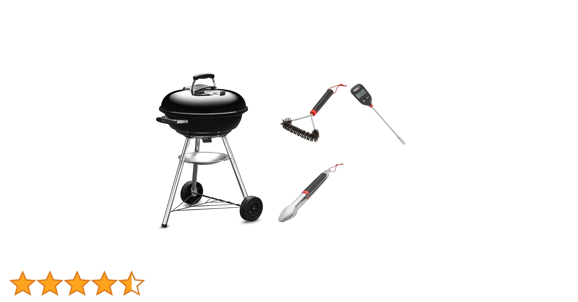 【Weber公式】 ウェーバー 47CM コンパクトケトル スターターセット Amazon.co.jp: Weber(ウェーバー) バーベキュー コンロ 直径47cm
